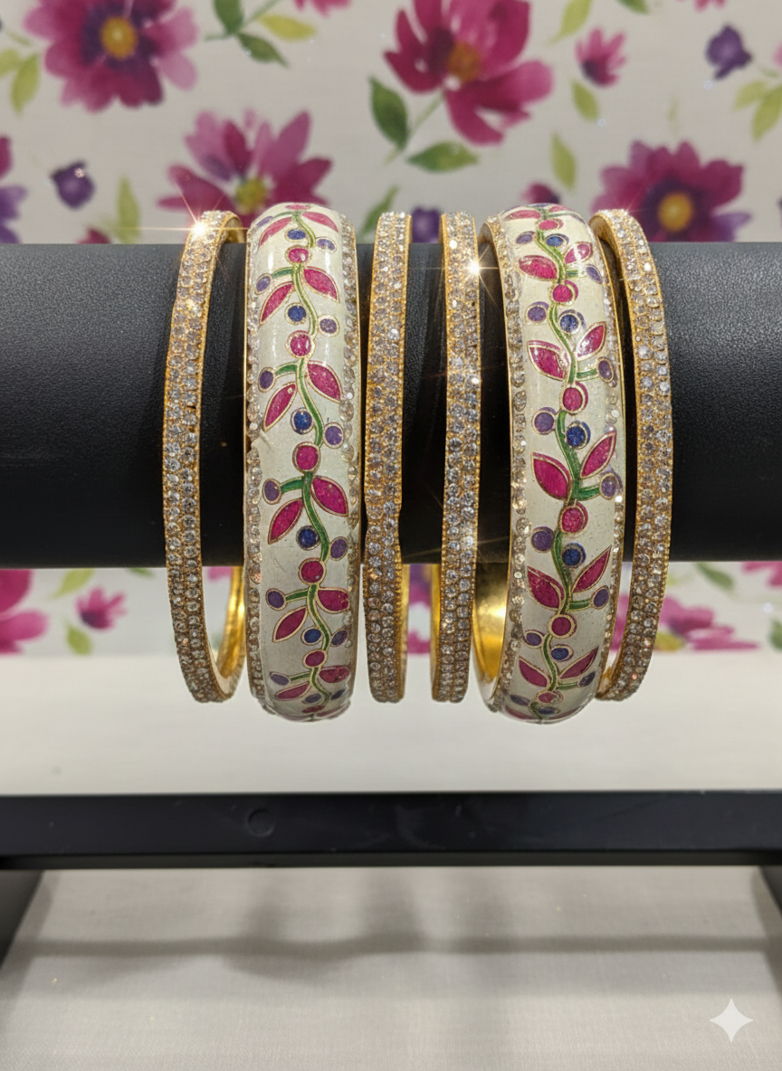 Eternal Bloom Bangles